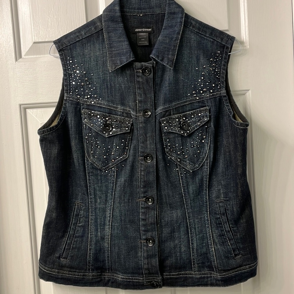 Dark Denim Vest